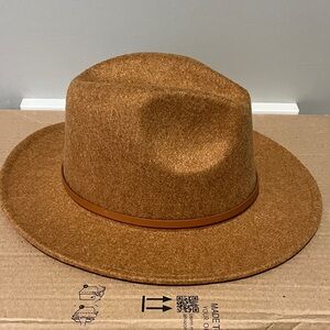 Stylish Brown Fedora Hat